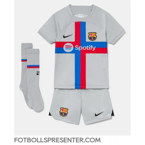 Barcelona Ansu Fati #10 Tredje tröja Barn 2022-23 Kortärmad (+ korta byxor)